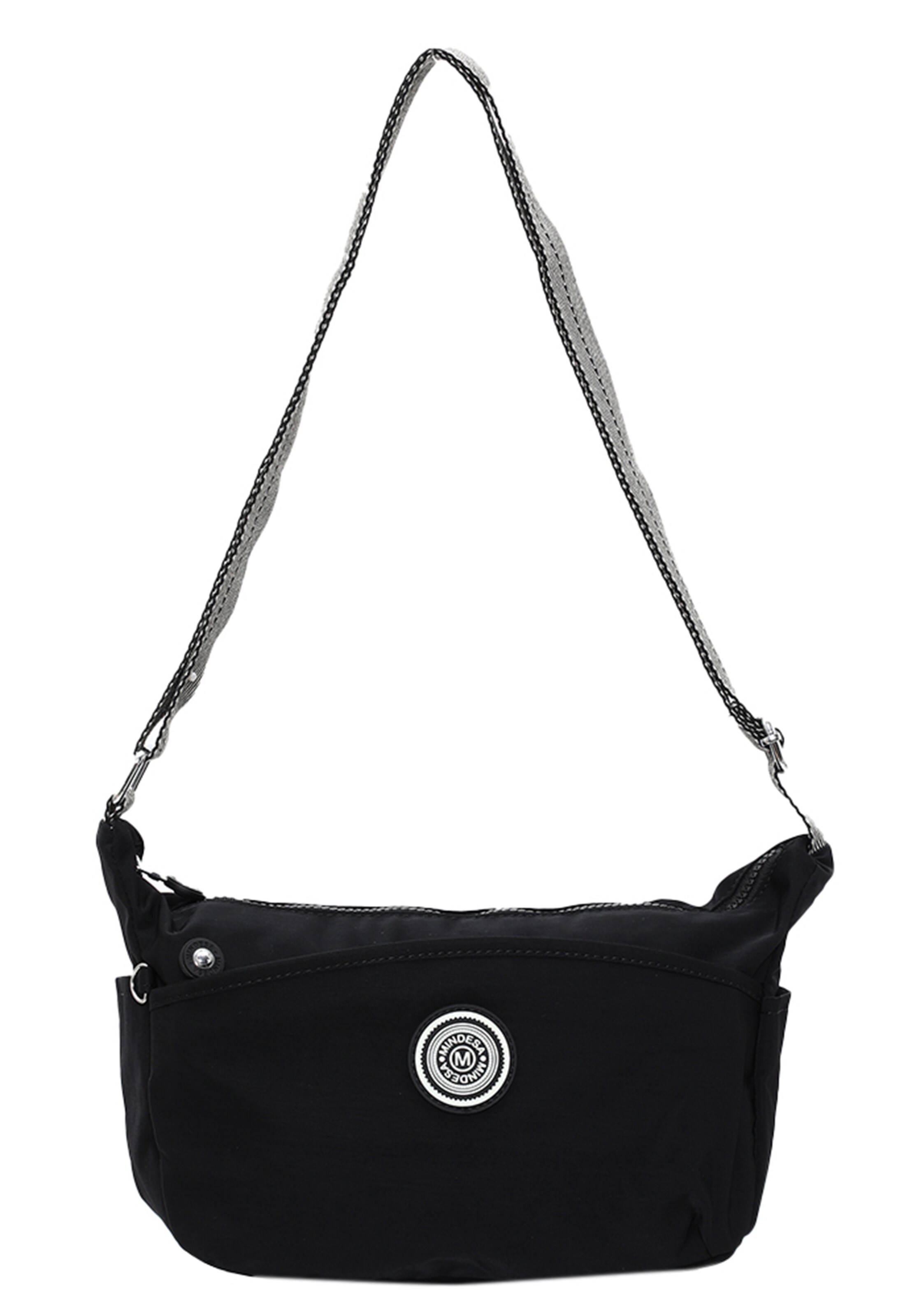 Mindesa - Mala de ombro em preto: frente