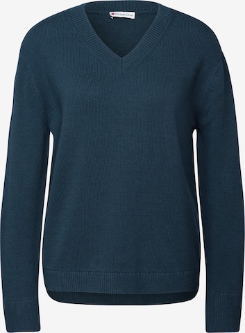 STREET ONE Pullover in Blau: Vorderseite