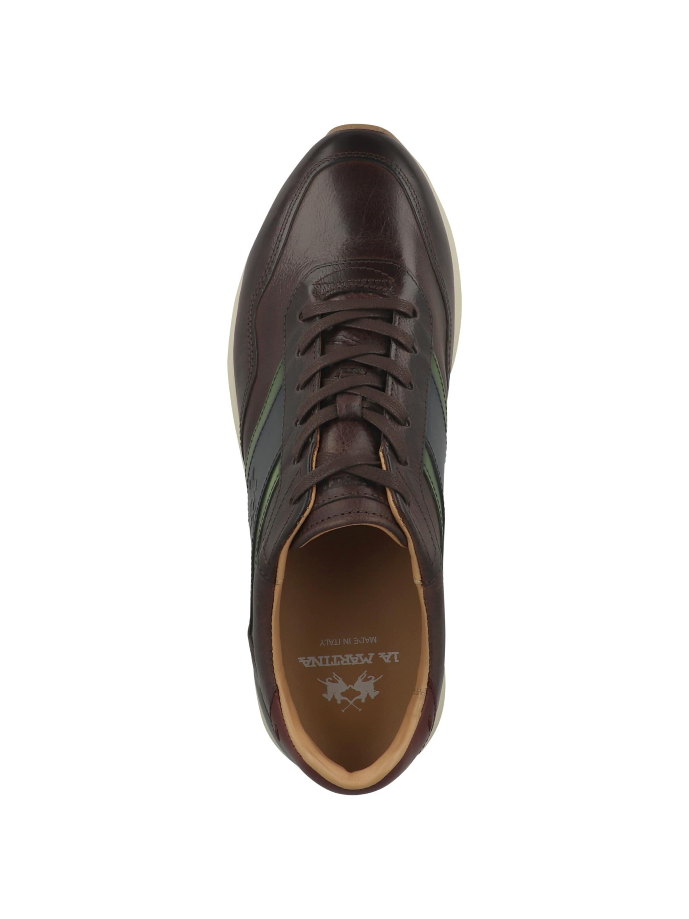 La Martina - Zapatillas deportivas bajas 'LFM262' en marrón