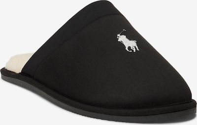 Naminės šlepetės 'KLARENCE' iš Polo Ralph Lauren, spalva – juoda / balta, Prekių apžvalga
