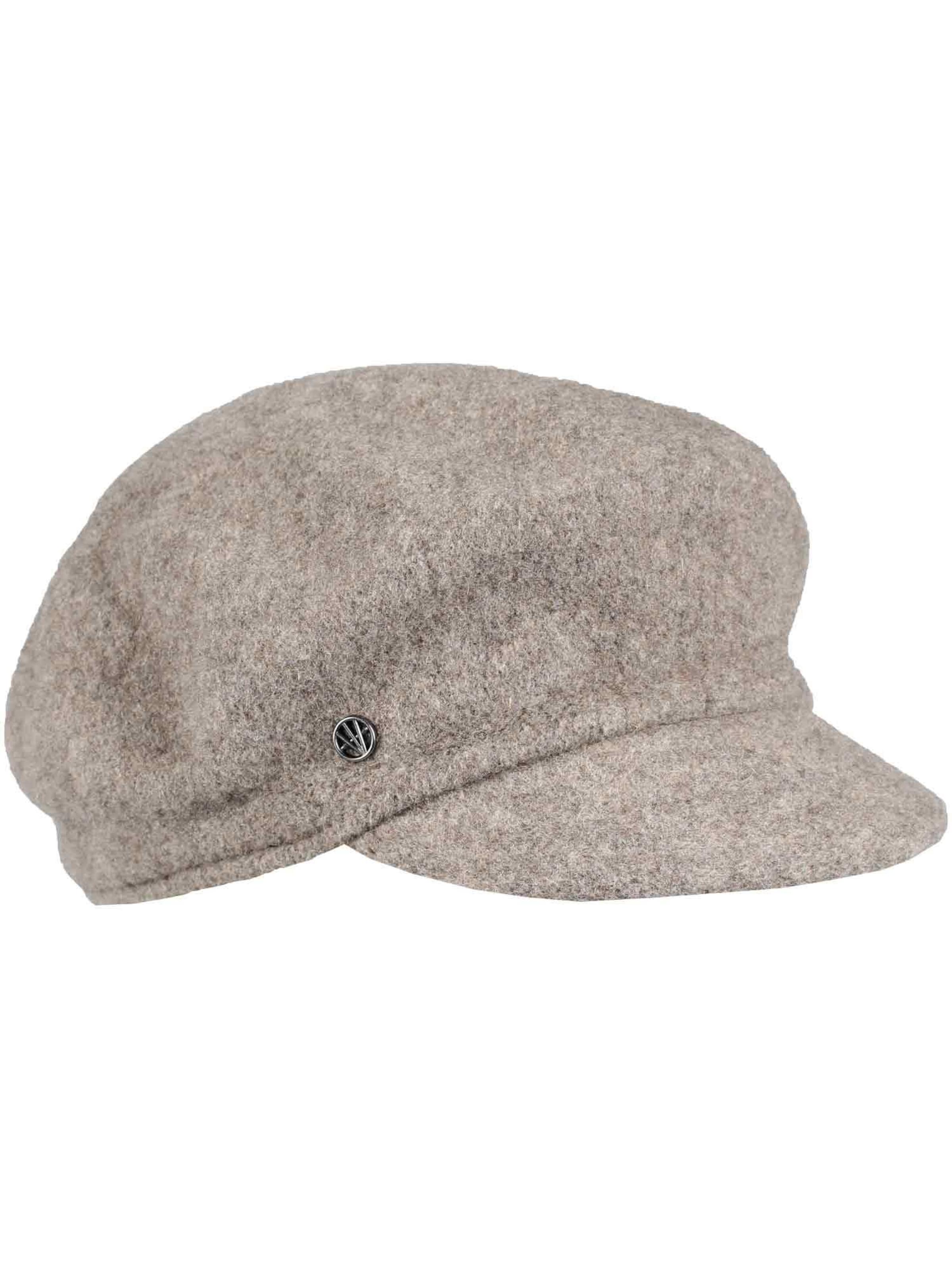 LOEVENICH Beanie in Grey: front