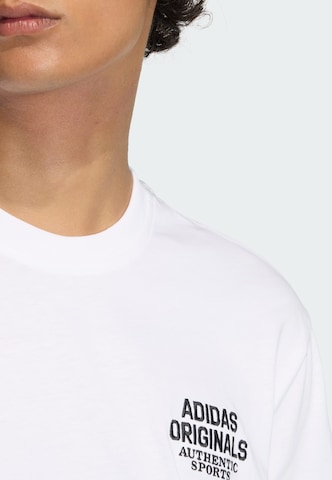 ADIDAS ORIGINALS T-Shirt 'Varsity' in Weiß