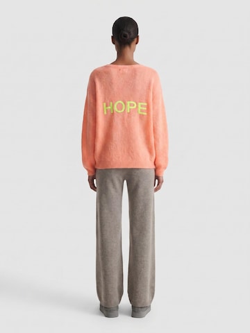 Pull-over oversize 'Silja' americandreams en orange