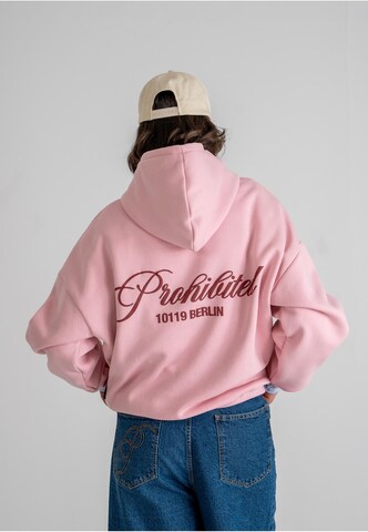 Prohibited Sweatshirt 'Hometown' in Pink