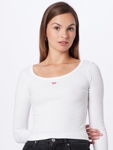 DIESEL Skjorte 'BALLET' i hvit: forside
