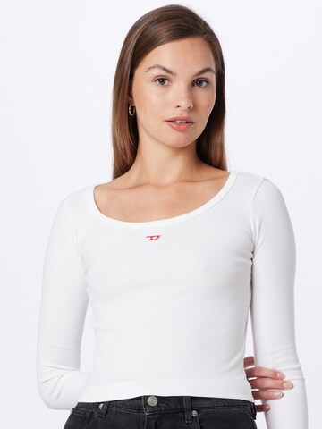 T-shirt 'BALLET' DIESEL en blanc : devant