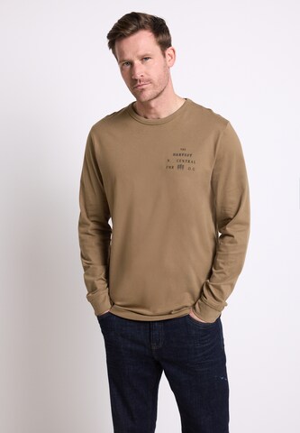 Street One MEN Shirt in Brown: front