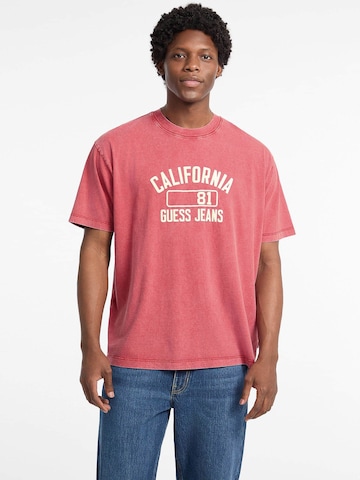 GUESS Shirt in Red: front