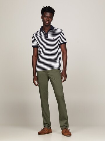 Coupe slim Pantalon chino TOMMY HILFIGER en vert