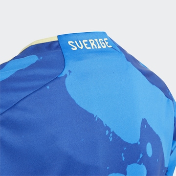 T-Shirt fonctionnel 'Schweden Frauenteam 23' ADIDAS PERFORMANCE en bleu