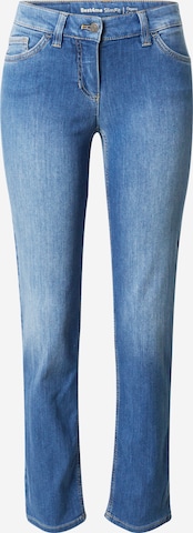 Coupe slim Jean GERRY WEBER en bleu : devant