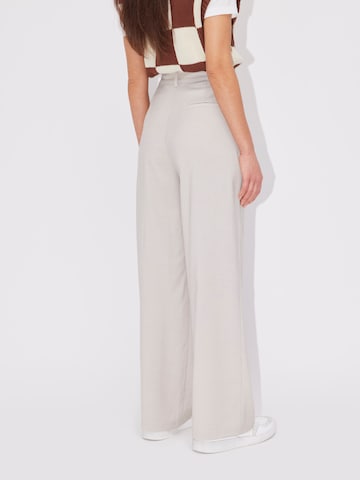 LeGer by Lena Gercke Regular Trousers with creases 'Elvira' in Grey: back