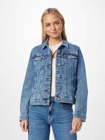 Veste mi-saison 7 for all mankind en bleu : devant