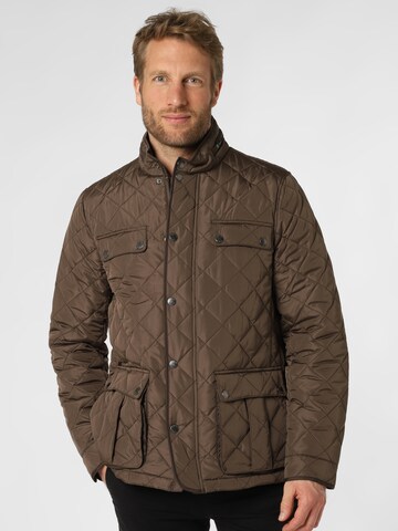 Andrew James Between-Season Jacket in Brown: front