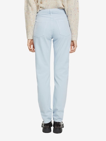 Coupe slim Pantalon ESPRIT en bleu