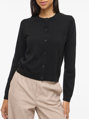 VILA Strickjacke 'VIMalu' in Schwarz