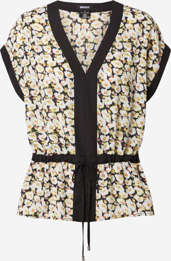 DKNY Bluza u žuta / narančasta / crna / bijela, Pregled proizvoda
