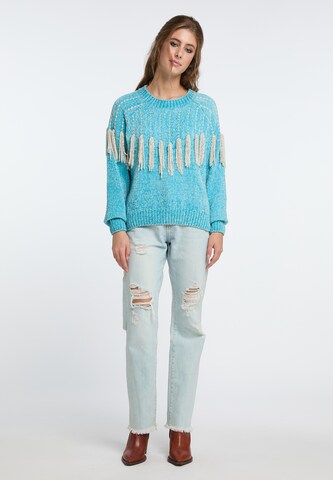 Pull-over IZIA en bleu