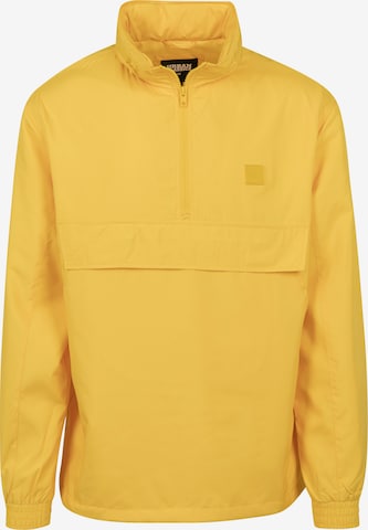 Veste mi-saison Urban Classics en jaune : devant