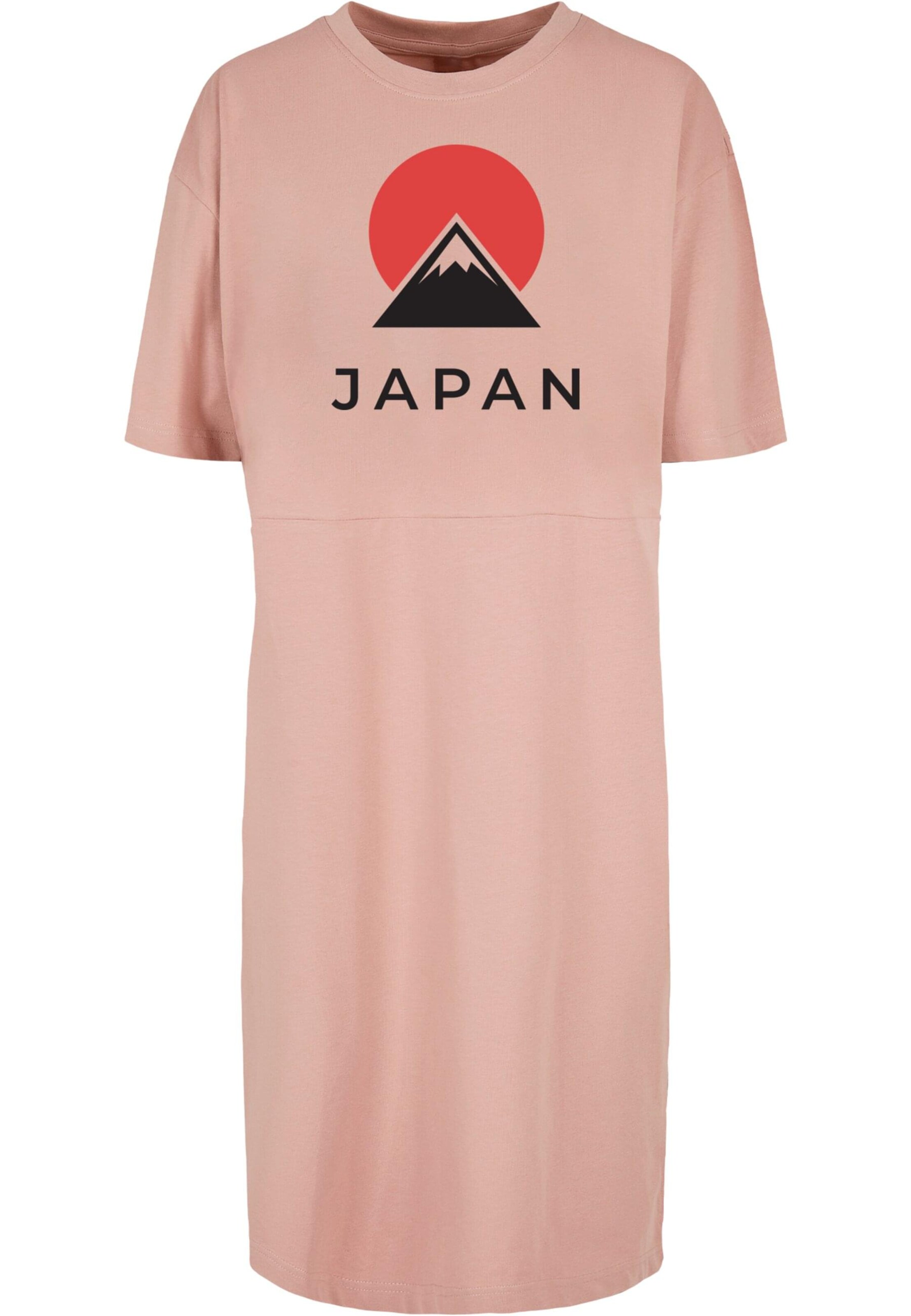 Merchcode Dress 'Japan' in Pink: front