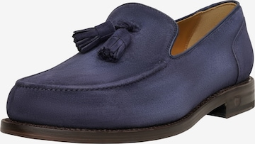 Henry Stevens Loafer Rahmengenäht 'Haywood TL' in Blau: predná strana