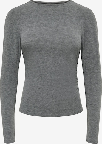 ONLY Shirt 'ONLGlamour' in Grau: Vorderseite