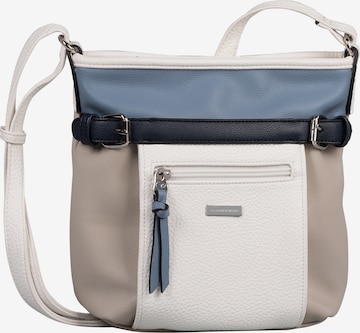 TOM TAILOR Crossbody Bag in Beige: front