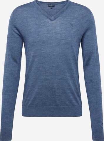 Pull-over Hackett London en bleu : devant