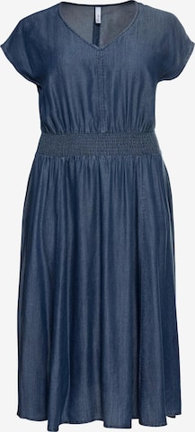 SHEEGO Dress in Blue: front