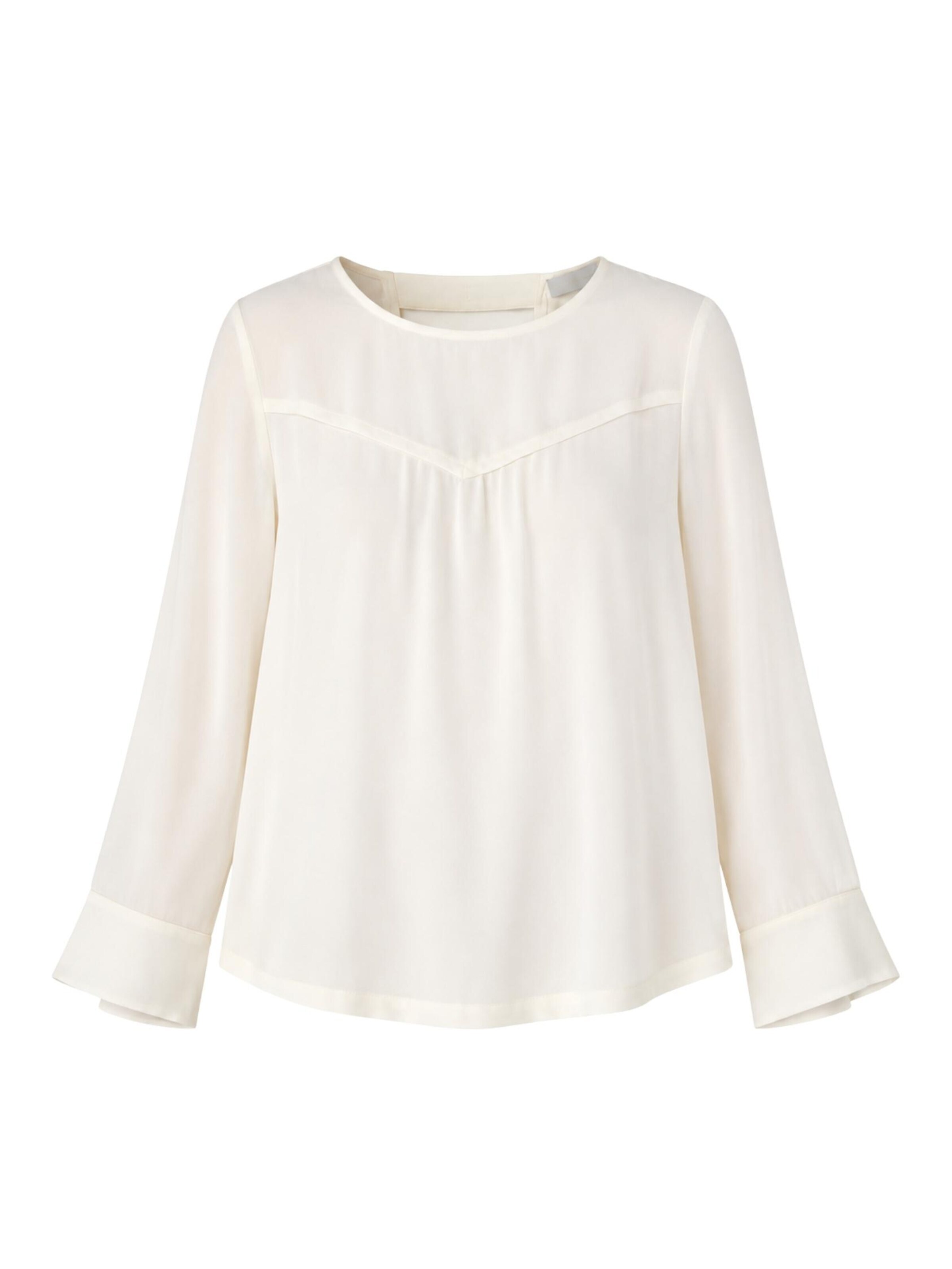 Camicia da donna 'Ami Blouse' di Christine on the clouds in bianco: frontale