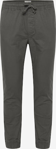 Effilé Pantalon !Solid en gris : devant