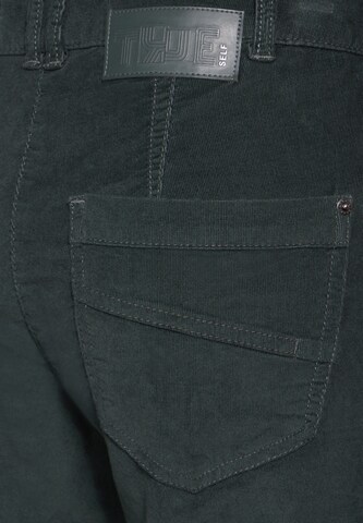 CECIL Skinny Chinohose in Grün
