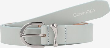 Ceinture Calvin Klein en bleu : devant