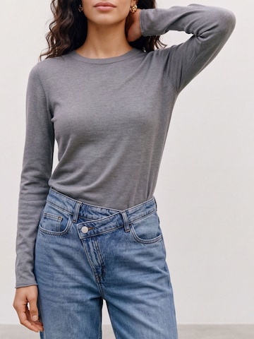VERO MODA Sweter 'VMKamile' w kolorze szary
