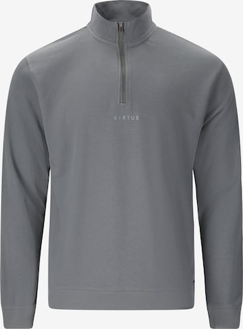 Virtus Sweatshirt 'Minne' in Grau: Vorderseite