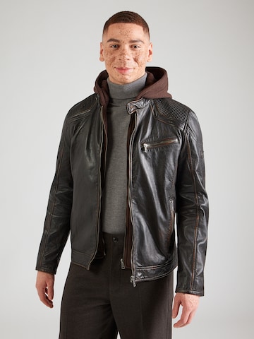 Mauritius Tussenjas 'Wanjo' in Zwart: voorkant