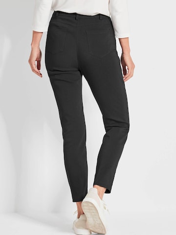 Goldner Slimfit Broek 'Bella' in Zwart