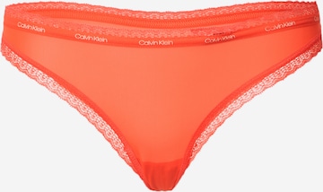 Calvin Klein Underwear String i orange: framsida