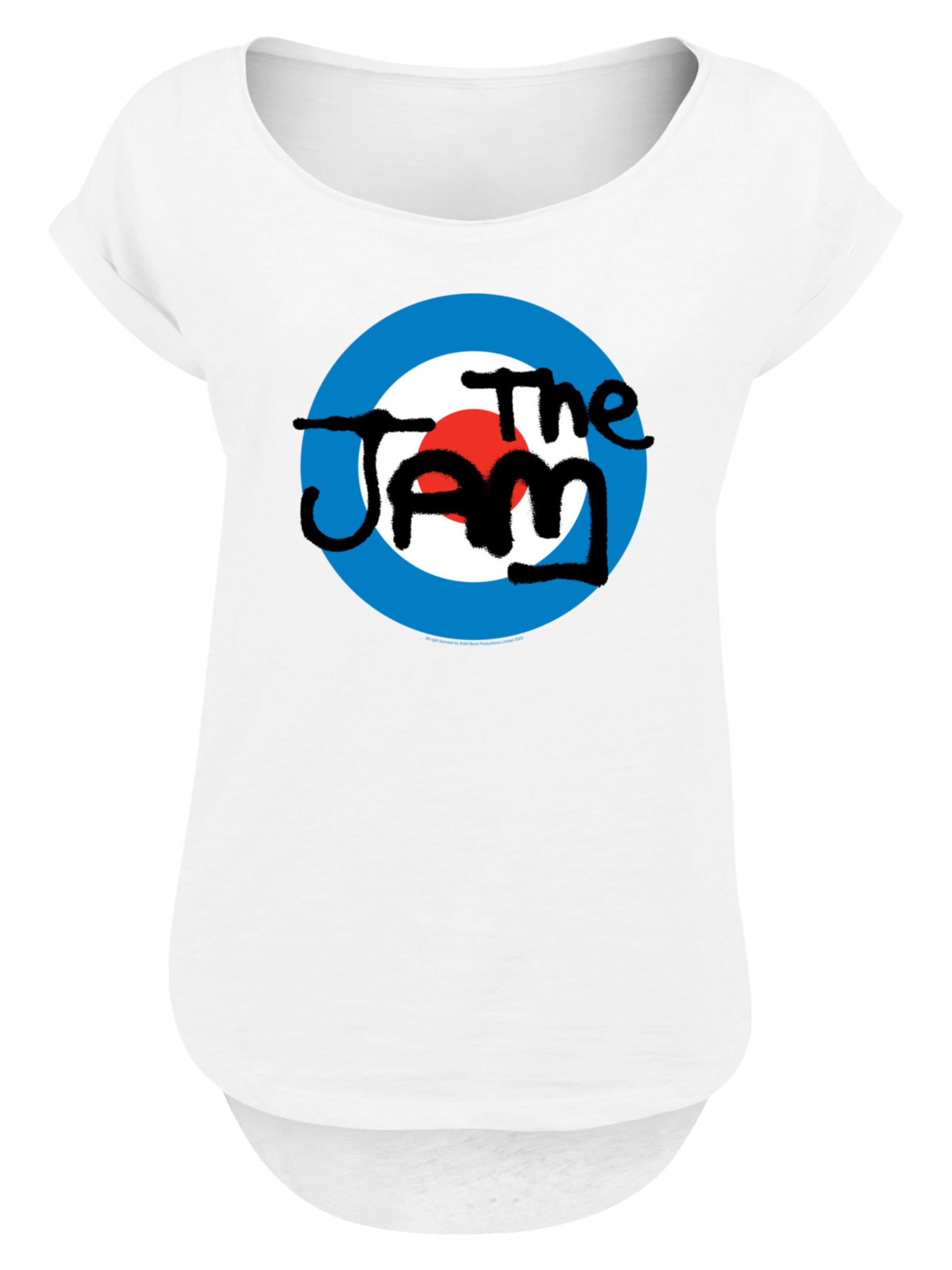 F4NT4STIC T-Shirt 'The Jam' in Weiß: Vorderseite