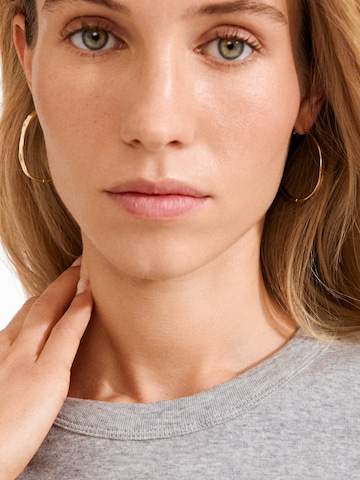 Pilgrim - Brincos 'Ember' em ouro: frente