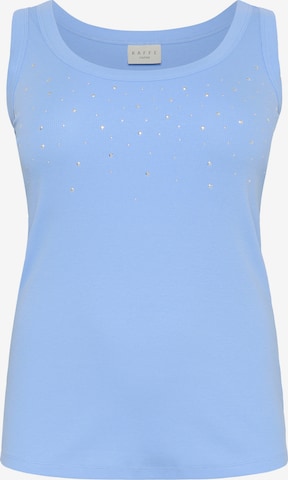 KAFFE CURVETop 'KCCarina' - plava boja: prednji dio