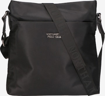 Sac à bandoulière Northampton Polo Club en noir : devant