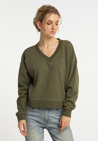 DreiMaster Vintage Sweatshirt in Green: front