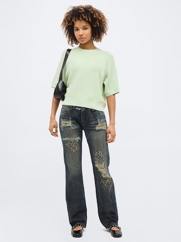 MSCH COPENHAGEN Sweater 'Thamira' in Green