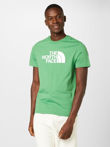 THE NORTH FACE - Ajuste regular Camiseta 'Easy' en verde: frente