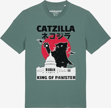 Maglietta di Watapparel in verde: frontale