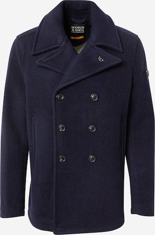 mėlyna SCOTCH & SODA Demisezoninis paltas: priekis