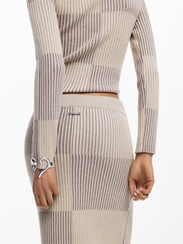 Jupe Desigual en beige