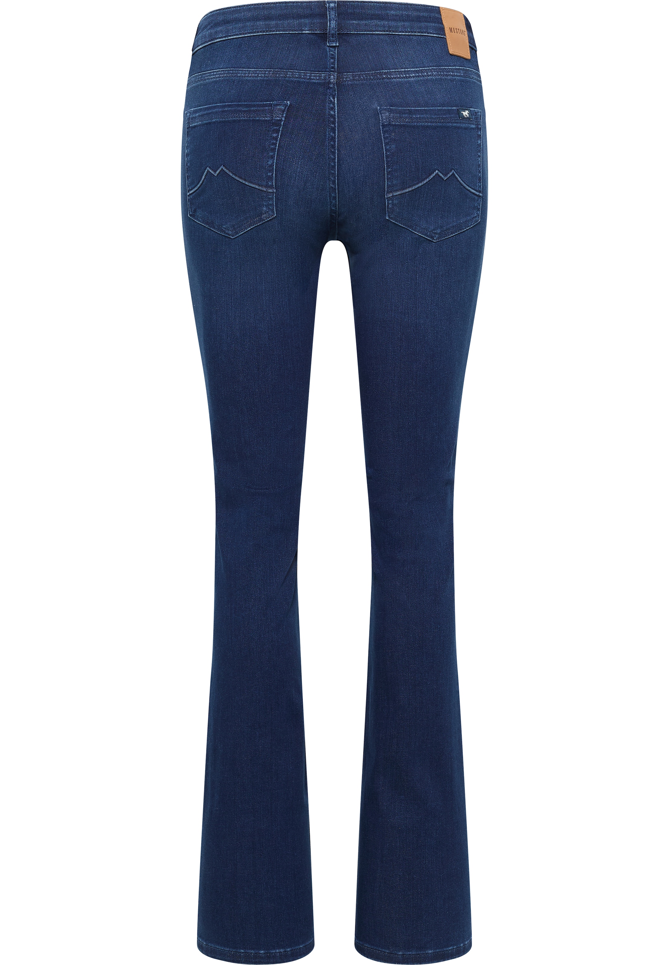 MUSTANG Flared Jeans 'Shelby' in Blue