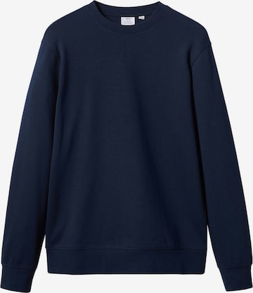 MANGO MAN Sweatshirt 'NOLE' in Blue: front